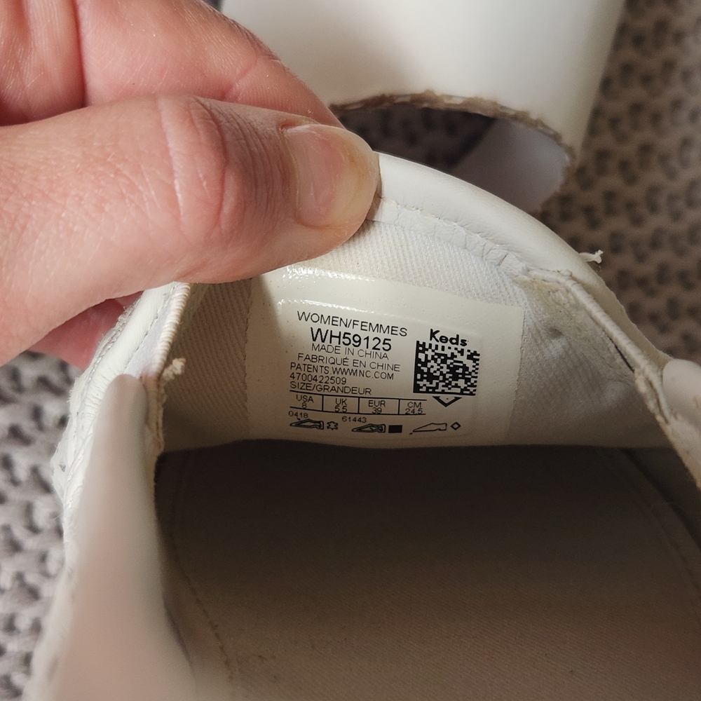 Kate Spade x Keds Women's White Slip-On Sneakers - Picture 7 of 7
